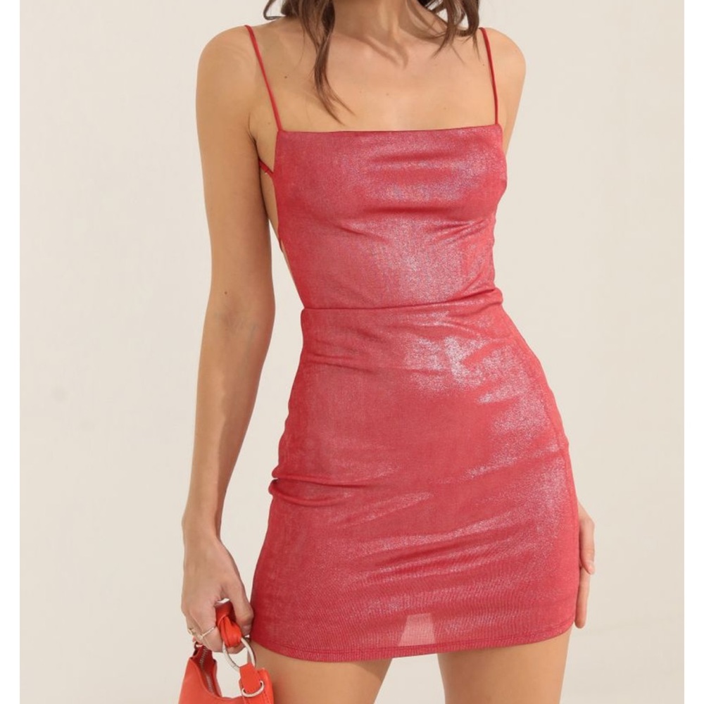 Lucy in the Sky Starstruck Strappy Dress